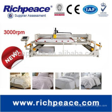 Richpeace mano guiada largo brazo único jefe acolchado máquina